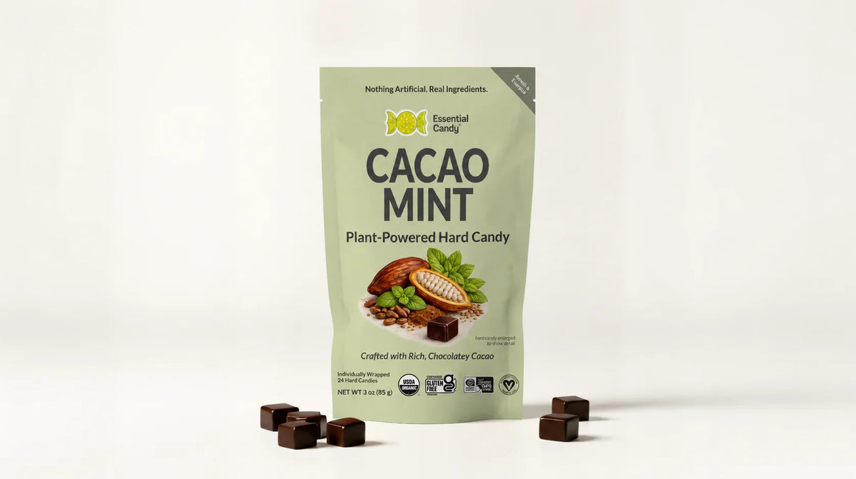 Cacao Mint™ Botanical Lozenges – Organic Cacao & Peppermint