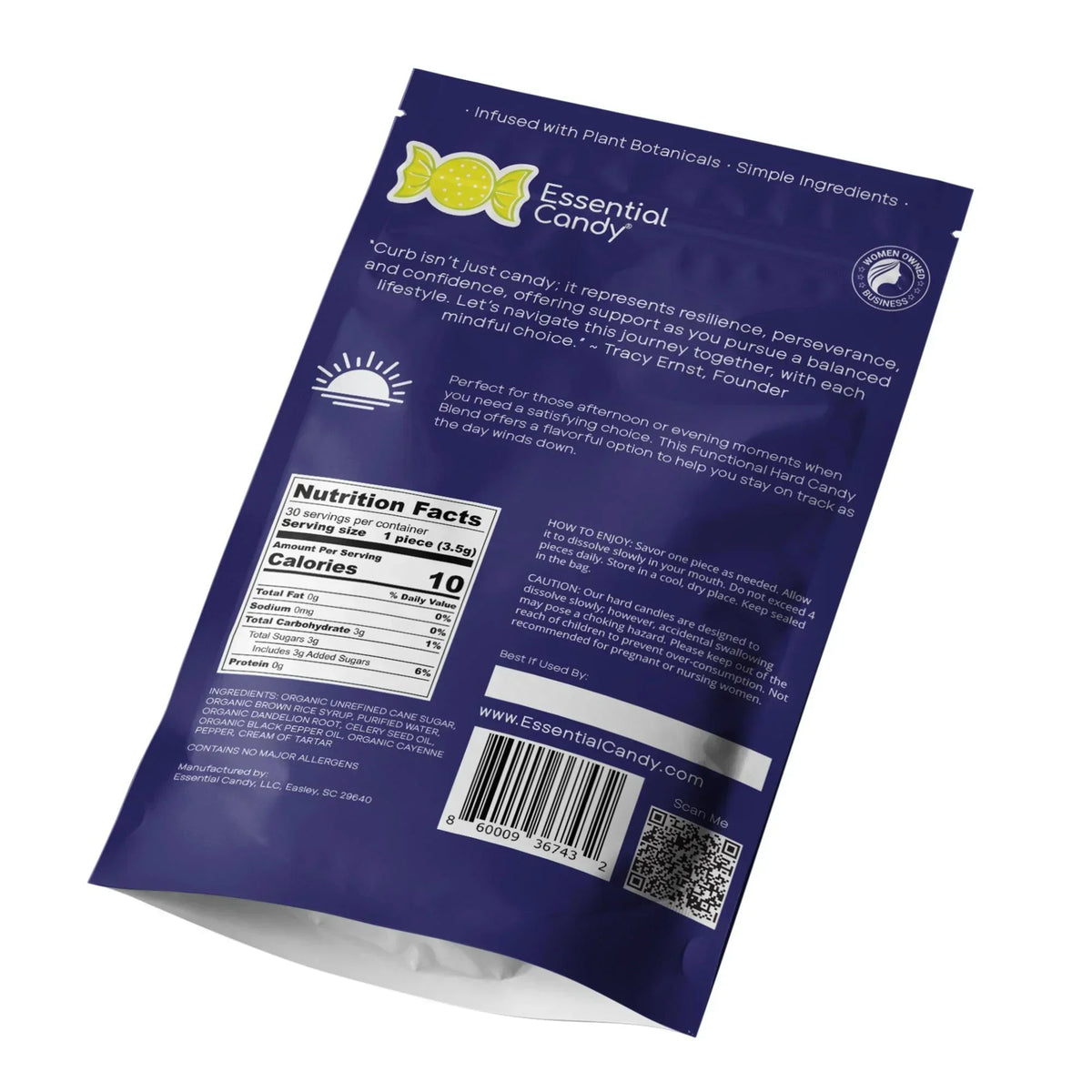 Curb PM Blend™ Botanical Lozenges | Evening Balance & Comfort