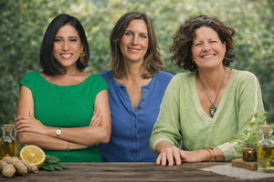 Dimple Jangda, Candi Frazier and Dr. Mindy Pelz