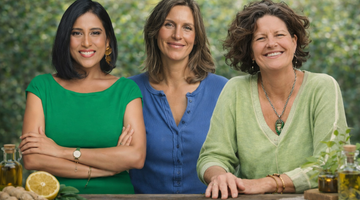 Dimple Jangda, Candi Frazier and Dr. Mindy Pelz