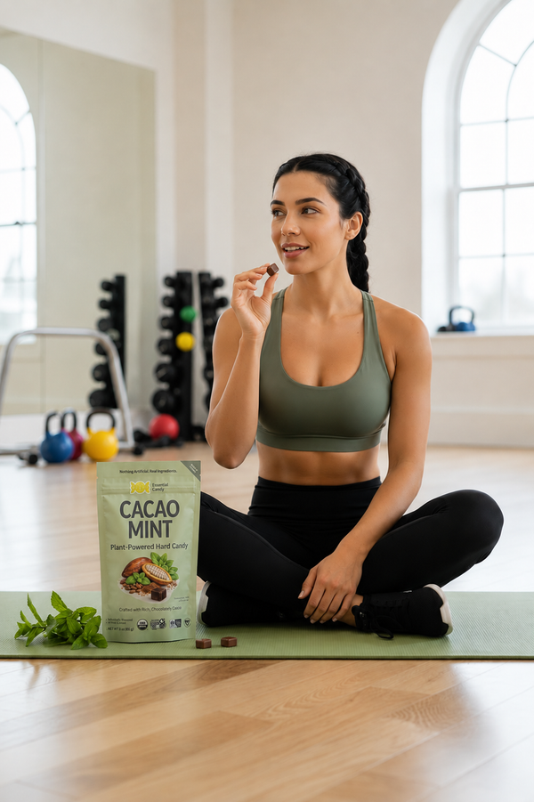Cacao Mint™ Botanical Lozenges – Rich & Chocolatey Coolness – Organic Cacao & Peppermint – Gluten-Free, Non-GMO, Vegan