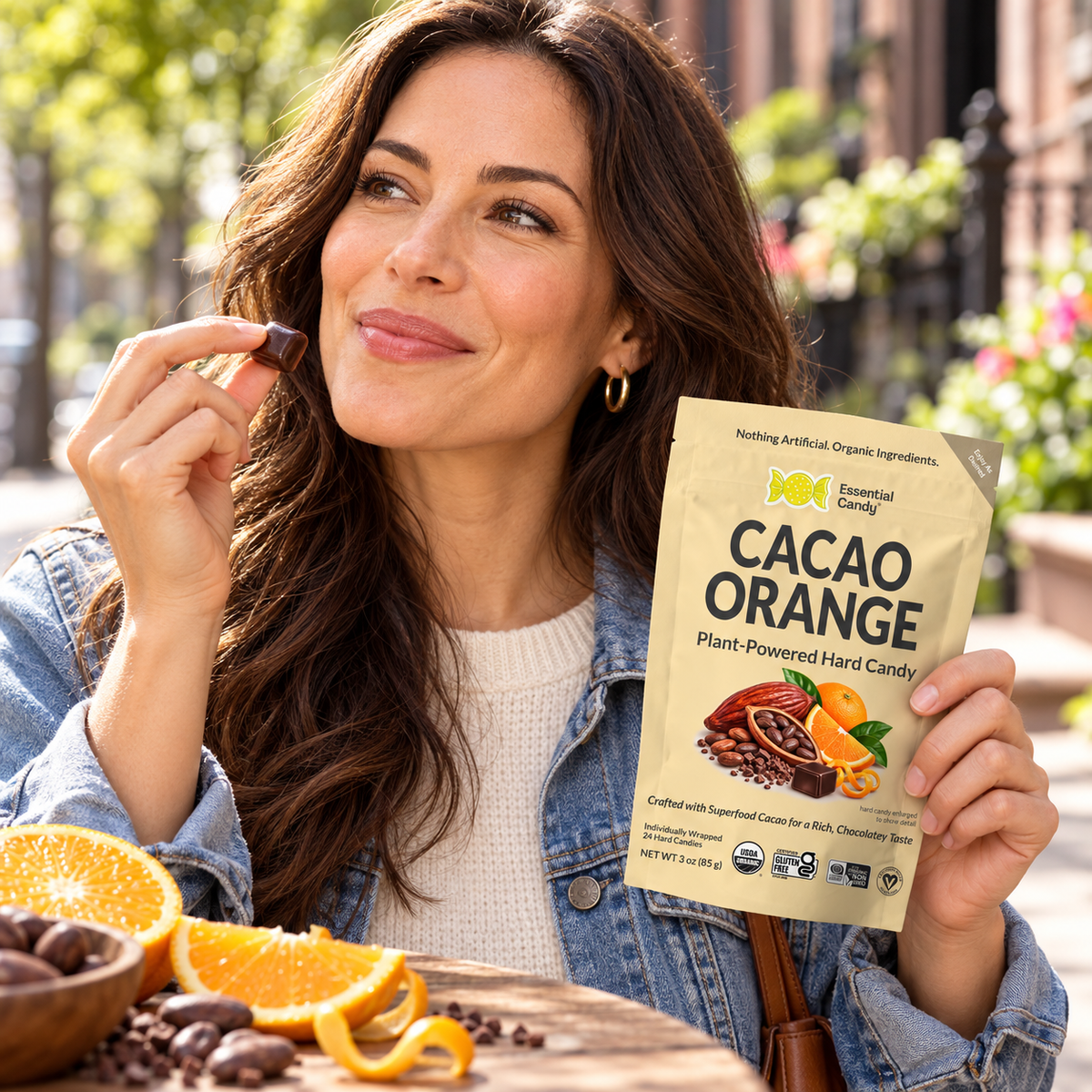 cocoaページ Cacao Orange™ Botanical Lozenges – Organic Cacao Chocolate