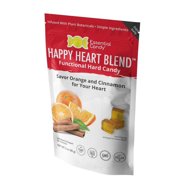 Happy Heart Orange and Cinnamon Essential Candy