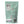 Load image into Gallery viewer, Back view of a candy package in a light mint green bag, showing nutrition facts, ingredients, certifications, a pink awareness ribbon, and a barcode on a white background.
