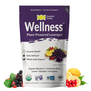 Wellness Botanical Lozenge front bag
