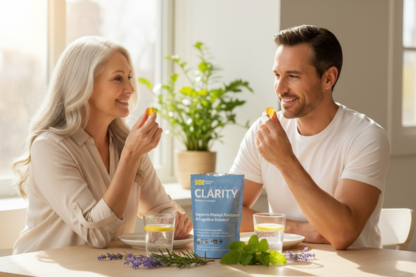Clarity - Couple enjoying lozenge