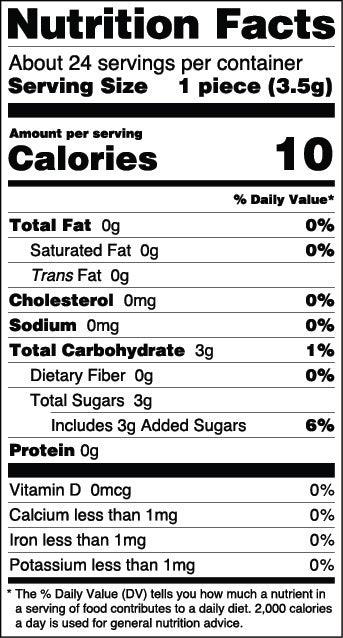 Complete Blend Organic Hard Candy with Lemon, Ginger, Black Pepper, Turmeric, Burdock Root, Cayenne - Essential Candy