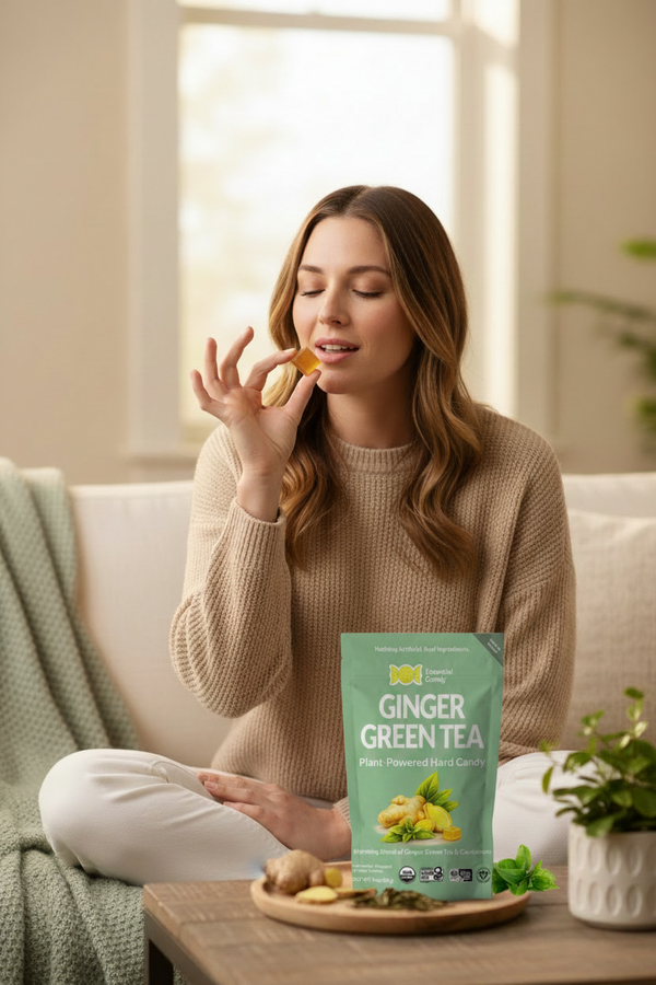 Ginger Green Tea Lifestyle Photo Updated