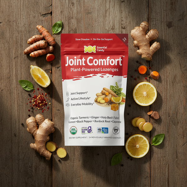 Joint Comfort Botanical Flat Lay